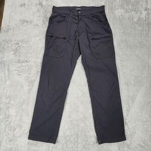 Black Men's Utility Pants - Unknown Brand